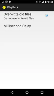 PlayBack android App screenshot 2